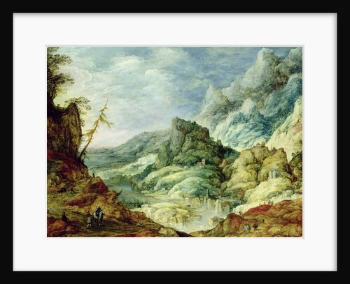 Alpine Landscape, c.1620 by Joos or Josse de The Younger Momper