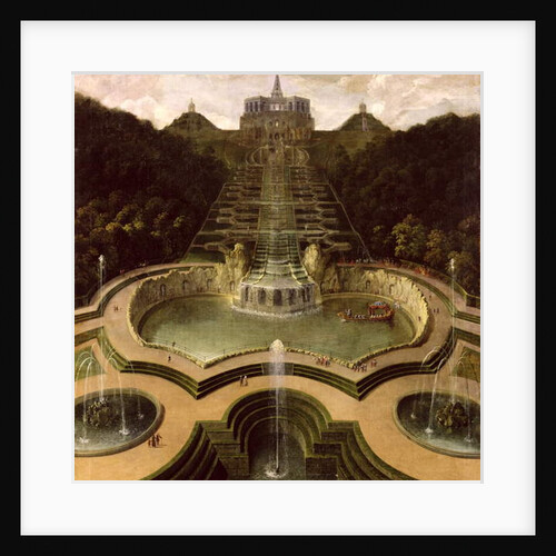 View of the Octagon over the Waterfalls and the Pools of Neptune, after 1716 by Jan van Nickelen