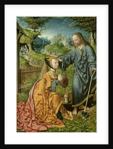 Christ as a Gardener, 1508 by Jacob Cornelisz van Oostsanen