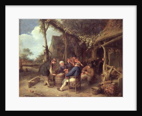 After Work in the Country, 1659 by Adriaen Jansz. van Ostade