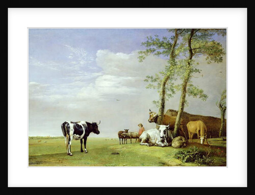 A Fellow Countryman with his Herd, 1648 by Paulus Potter