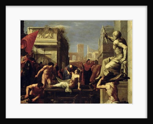 The Martyrdom of St. Lawrence, 1620-1 by Cornelis van Poelenburgh or Poelenburch