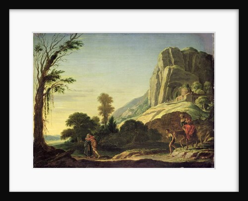 Landscape with the Meeting of Moses and Aaron on Mount Horeb, 1626 or 1620 by Jacob Symonsz Pynas or Pinas
