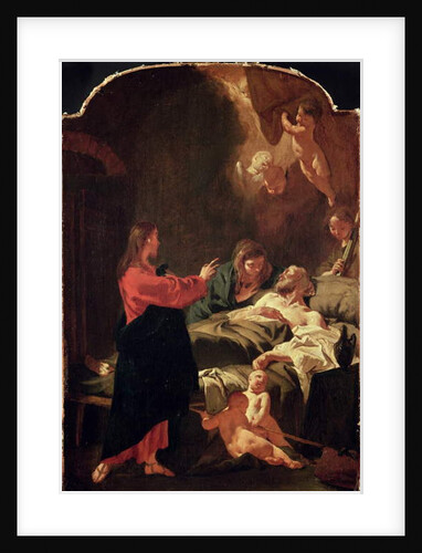 The Death of St. Joseph by Giovanni Battista Piazzetta