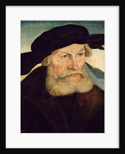 Portrait of Herzog Heinrich the Pious of Saxony c.1528 by Lucas the Elder Cranach