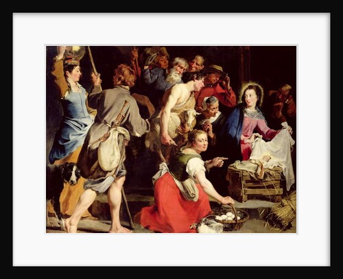 The Adoration of the Shepherds, after 1628 by Jan Cossiers