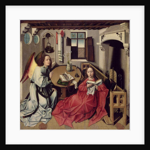 The Annunciation, after 1500 by (1375/8-1444) (after) Master of Flemalle