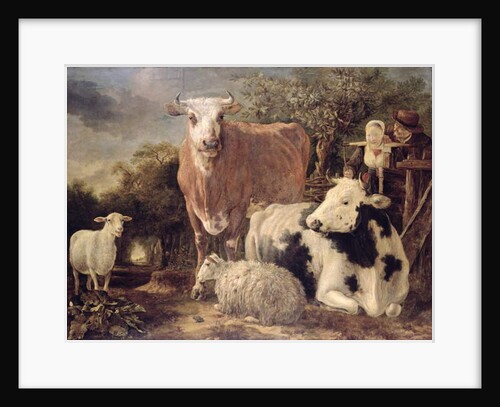 Herdsman and Herdswoman with Livestock, c.1647 by Govert Dircksz. Camphuysen