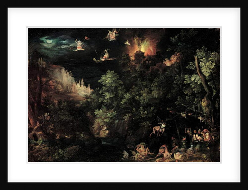 The Temptation of St. Anthony, 1595 by Jan the Elder Brueghel