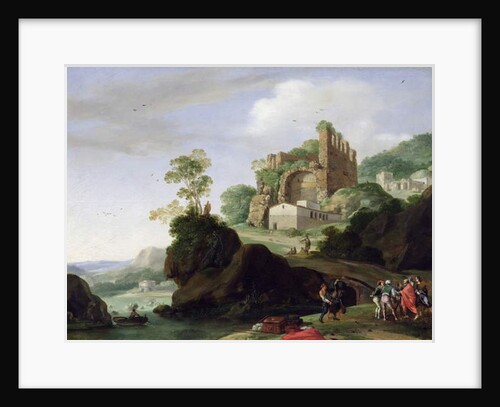 St. Peter and St. John in a Landscape with Ruins, c.1625 by Bartholomeus Breenbergh