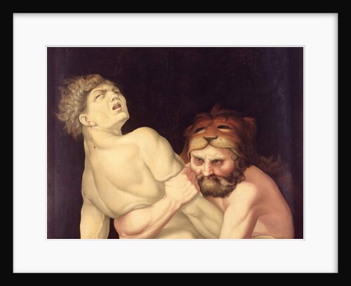 Hercules and Antaeus, 1531 by Hans Baldung Grien