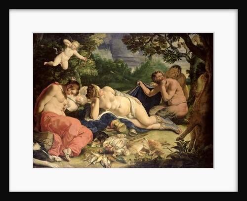 Diana and Nymphs Sleeping, Visited by Satyrs, 1620 by Abraham Janssens van Nuyssen