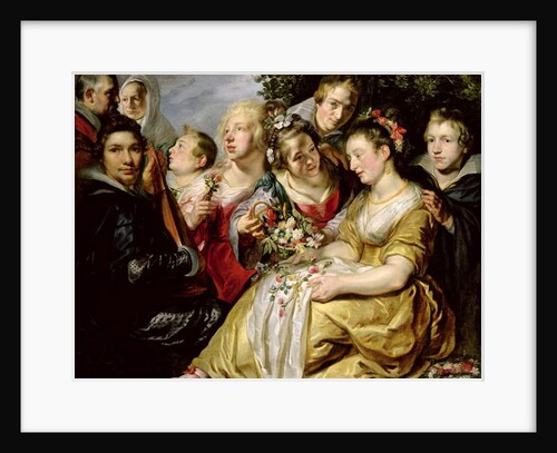 The Artist with the Family of his Father-in-Law Adam Van Noort, c.1616 by Jacob Jordaens