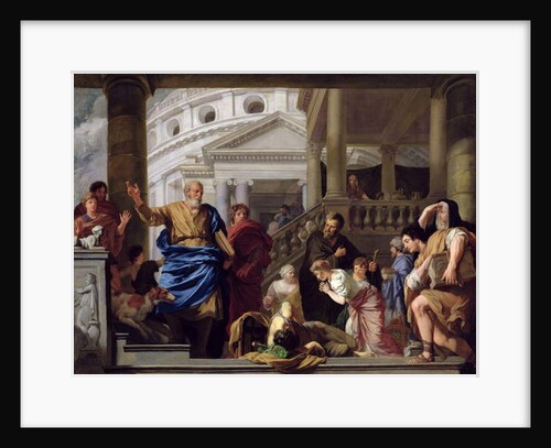The Death of Ananias, 1687-89 by Gerard de Lairesse