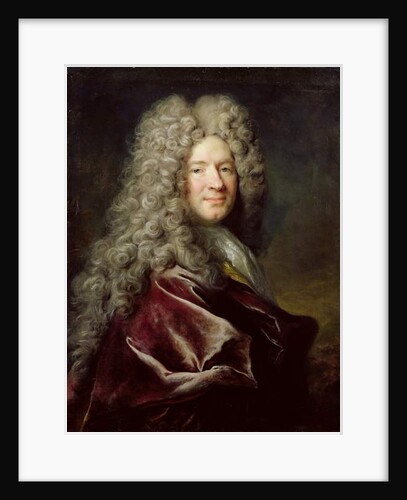 Portrait of a Man Wearing a Violet Robe, c.1700 by Nicolas de Largilliere