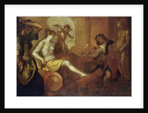 Venus in Pygmalion's Workshop, 1639 by Mattaeus Gundelach