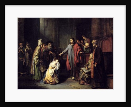 Christ and the Adulteress, 1653 by Gerbrandt van den Eeckhout