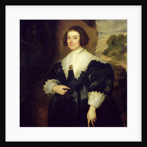Portrait of Isabella van Assche, Wife of Justus van Meerstraten 1634-35 by Anthony van Dyck