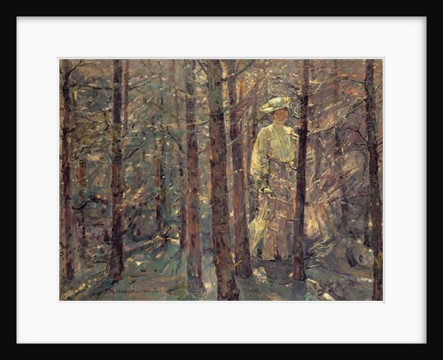 Woman in a Wood, 1906 by Adolf Hoelzel