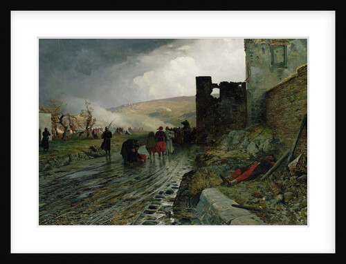 Transporting Prisoners After the Capture of Metz in 1870, 1872 by Louis Kolitz