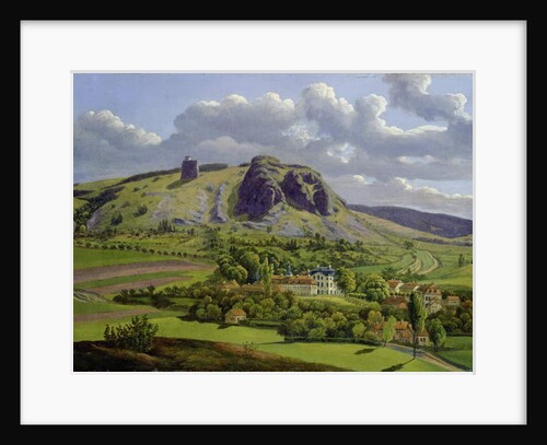 Thuringian Landscape by Carl Ernst Ludwig Wagner