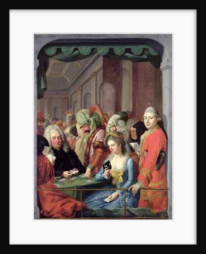 Masked Personalities of the Kassel Court by Johann Heinrich Tischbein