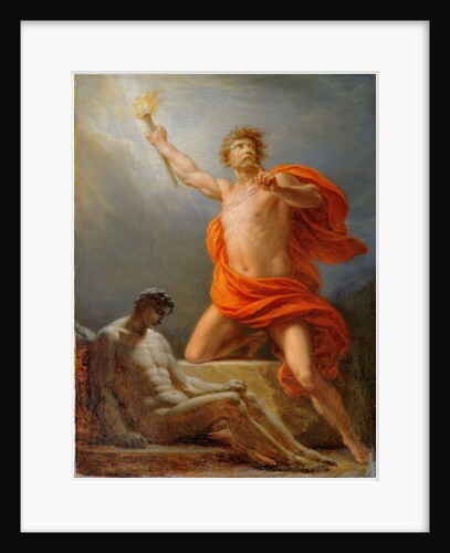 Prometheus Bringing Fire to Mankind, 1817 by Friedrich Heinrich Fuger