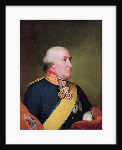 Elector Wilhelm I von Hessen-Kassel, 1817 by August von der Embde