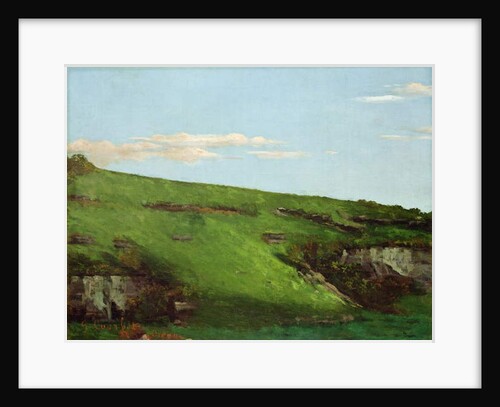 Wiesenhang near Ornans, 1862 by Gustave Courbet