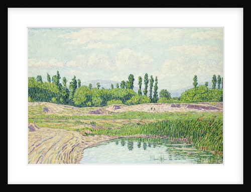 Landscape with Pond, near Rimini by Paul Baum