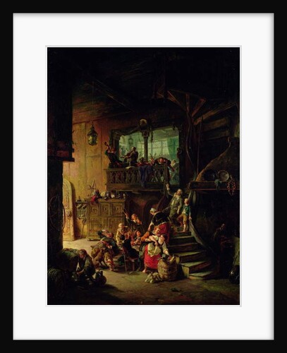 Hostelry Life, 1865 by August Levin von Wille