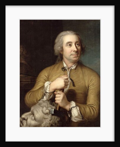 The Sculptor Johann August Nahl the Elder by Emanuel Handmann