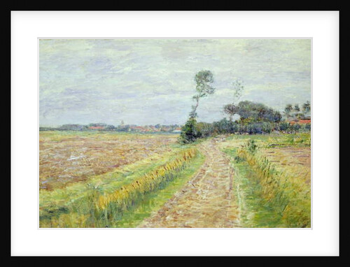 Holland, Landscape with Harvested Fields, 1890 by Paul Baum