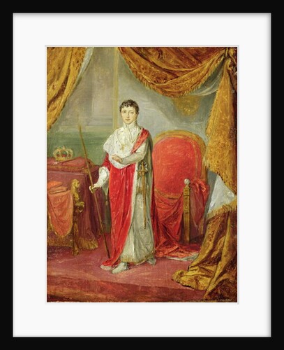 Portrait of King Jerome in Royal Regalia by Sebastian Weygandt