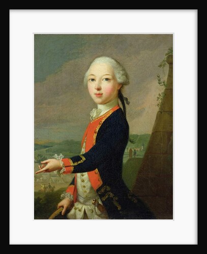 Landgrave Carl as a Child by Johann Heinrich Tischbein