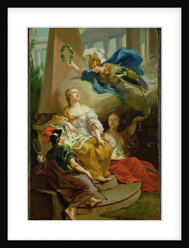 Allegory representing the prosperous rule of the Landgraves of Hessen-Kassel, 1764 by Johann Heinrich Tischbein
