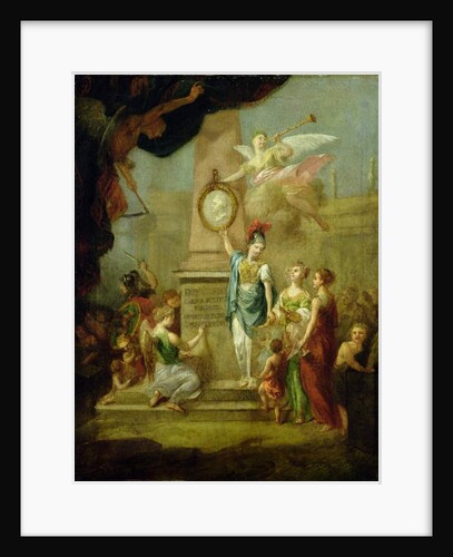 Allegory representing the foundation of the Kassel Academy of Art, c.1778 by Johann Heinrich Tischbein