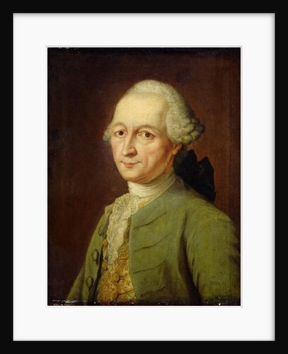 Abraham Gotthelf Kaestner, 1770 by Johann Heinrich Tischbein