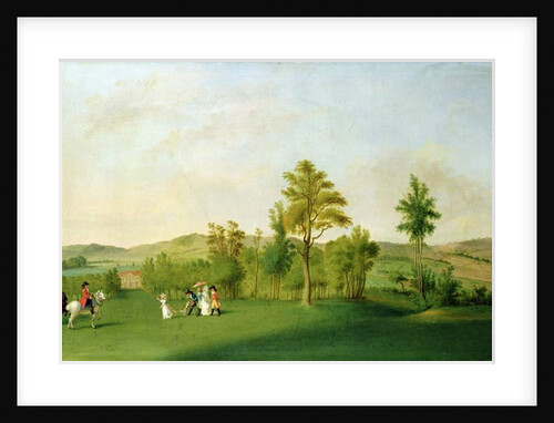 Landscape with Figures by Johann F.A. (school of) Tischbein