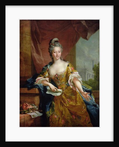 The Actress Mademoiselle Evrard, c.1770-80 by Johann Heinrich Tischbein