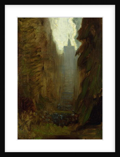 The Centre of the Park, Wilhelmshoehe, Kassel by Louis Kolitz