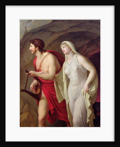Orpheus and Eurydice, 1807 by Johann August the Younger Nahl