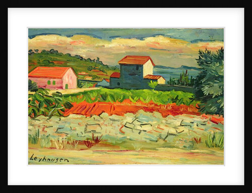 Landscape near Sanary, II by Karl Leyhausen