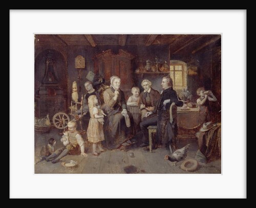 The Brothers Grimm at the Fairy Tale Lady's, c. 1894 by Louis Katzenstein