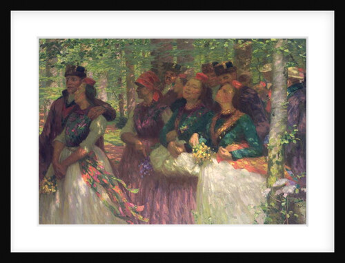 Woodland Walk by Carl Ludwig Noah Bantzer