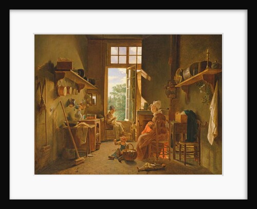 Kitchen Interior, 1815 by Martin Drolling