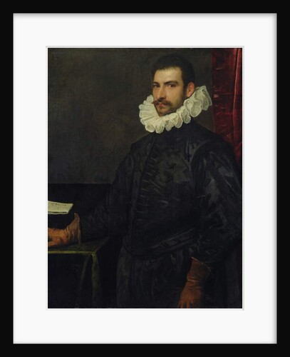 Portrait of a Young Man by Domenico Robusti Tintoretto
