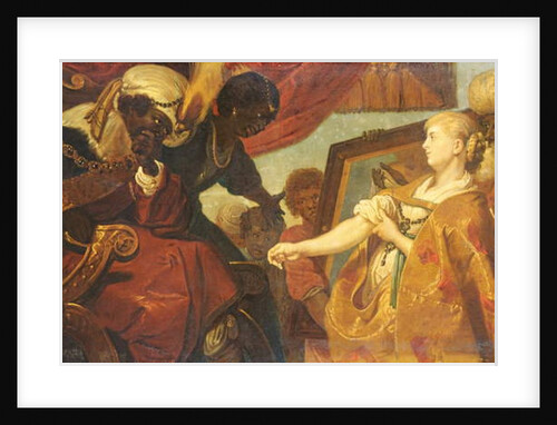 Chariclea shows Persina and Hydaspes by Karel van III Mander