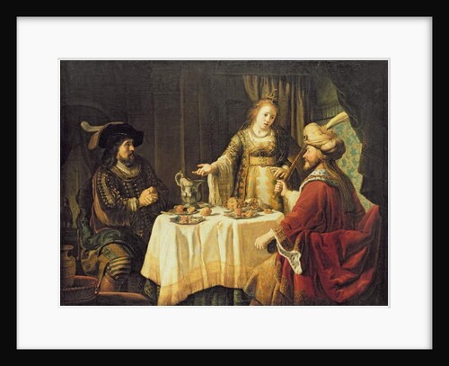 The Meal with Esther by Jan Victors