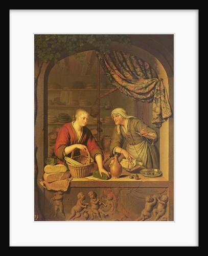 The Shop, 1705 by Willem van Mieris